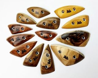 I started playing with some colourful woods recently 🌈 😊 Jatoba, Garapa, Brugo, Walnut (as well as Cherry, Plum, Ash,...